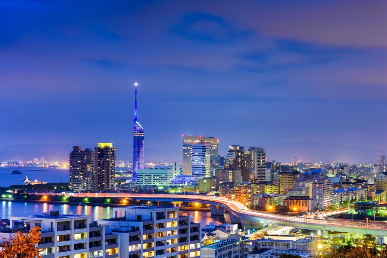 เรสซิเดนซ์ โฮเต็ล ฮากาตะ 14 Aparthotel ฟูกุโอกะ ภายนอก รูปภาพ