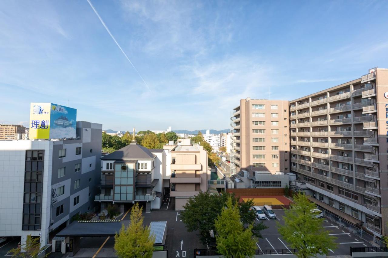 เรสซิเดนซ์ โฮเต็ล ฮากาตะ 14 Aparthotel ฟูกุโอกะ ภายนอก รูปภาพ