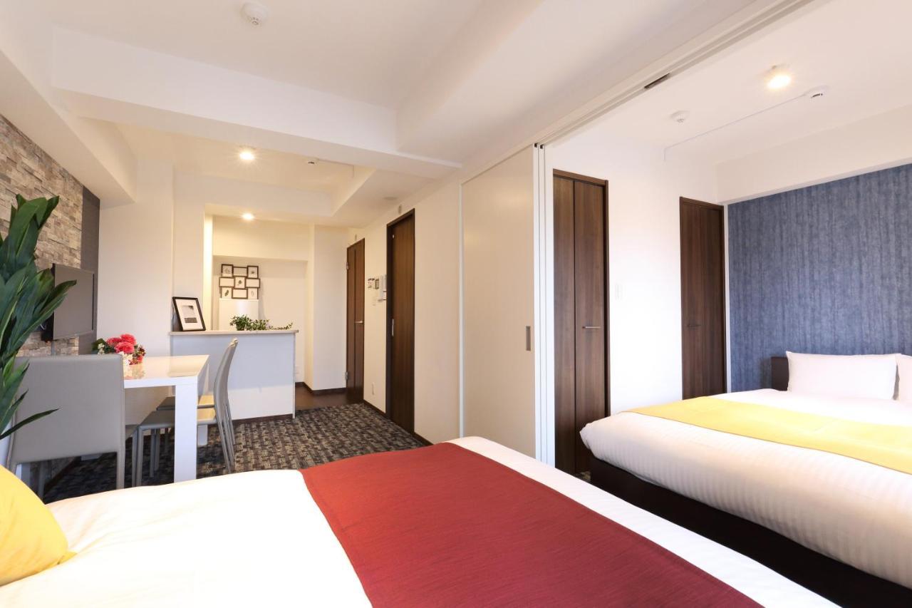 เรสซิเดนซ์ โฮเต็ล ฮากาตะ 14 Aparthotel ฟูกุโอกะ ภายนอก รูปภาพ