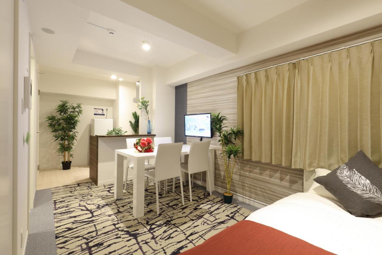 เรสซิเดนซ์ โฮเต็ล ฮากาตะ 14 Aparthotel ฟูกุโอกะ ภายนอก รูปภาพ