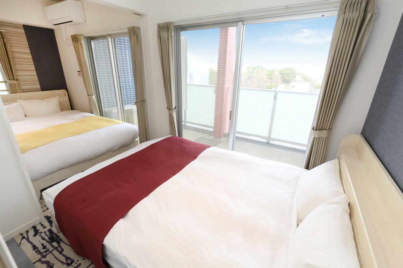 เรสซิเดนซ์ โฮเต็ล ฮากาตะ 14 Aparthotel ฟูกุโอกะ ภายนอก รูปภาพ