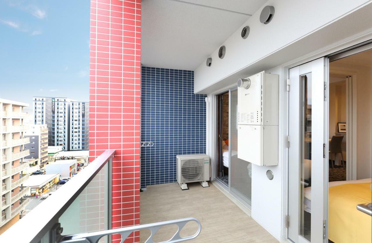 เรสซิเดนซ์ โฮเต็ล ฮากาตะ 14 Aparthotel ฟูกุโอกะ ภายนอก รูปภาพ